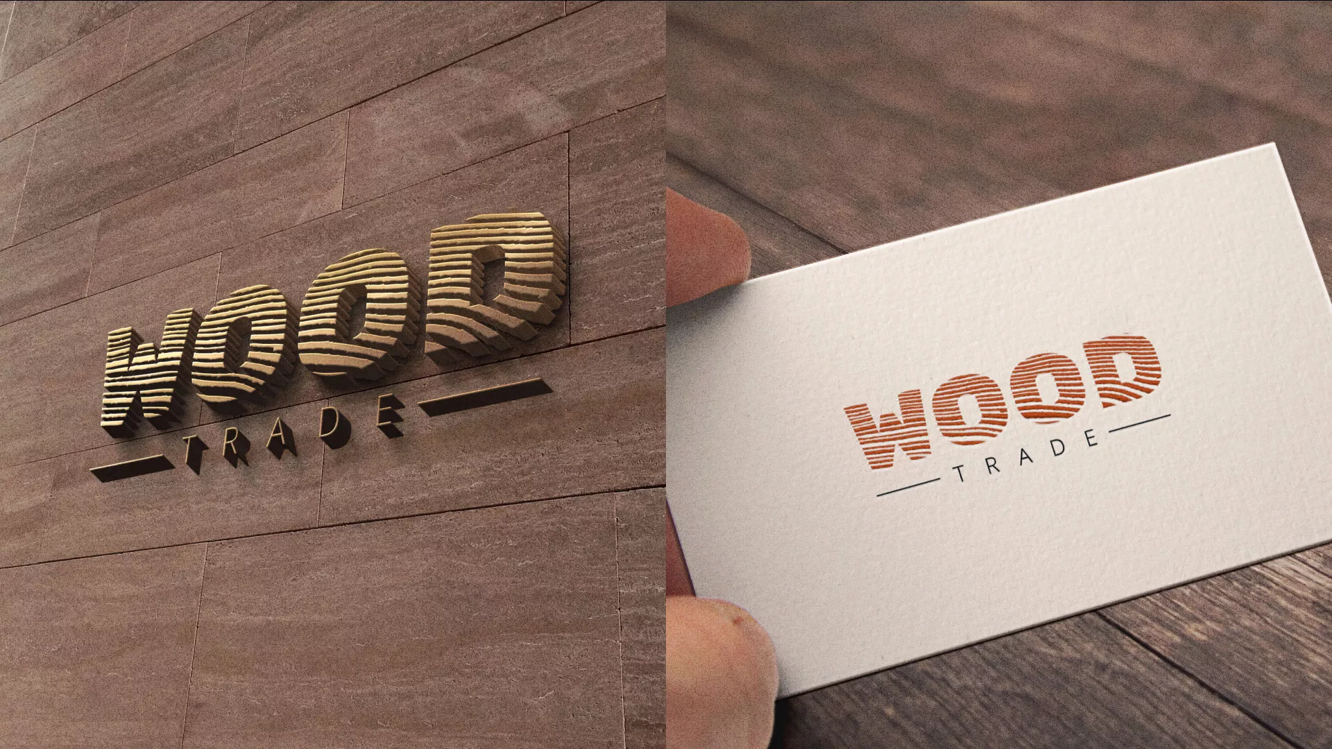 Разработка логотипа для компании «Wood Trade» в Бузулуке