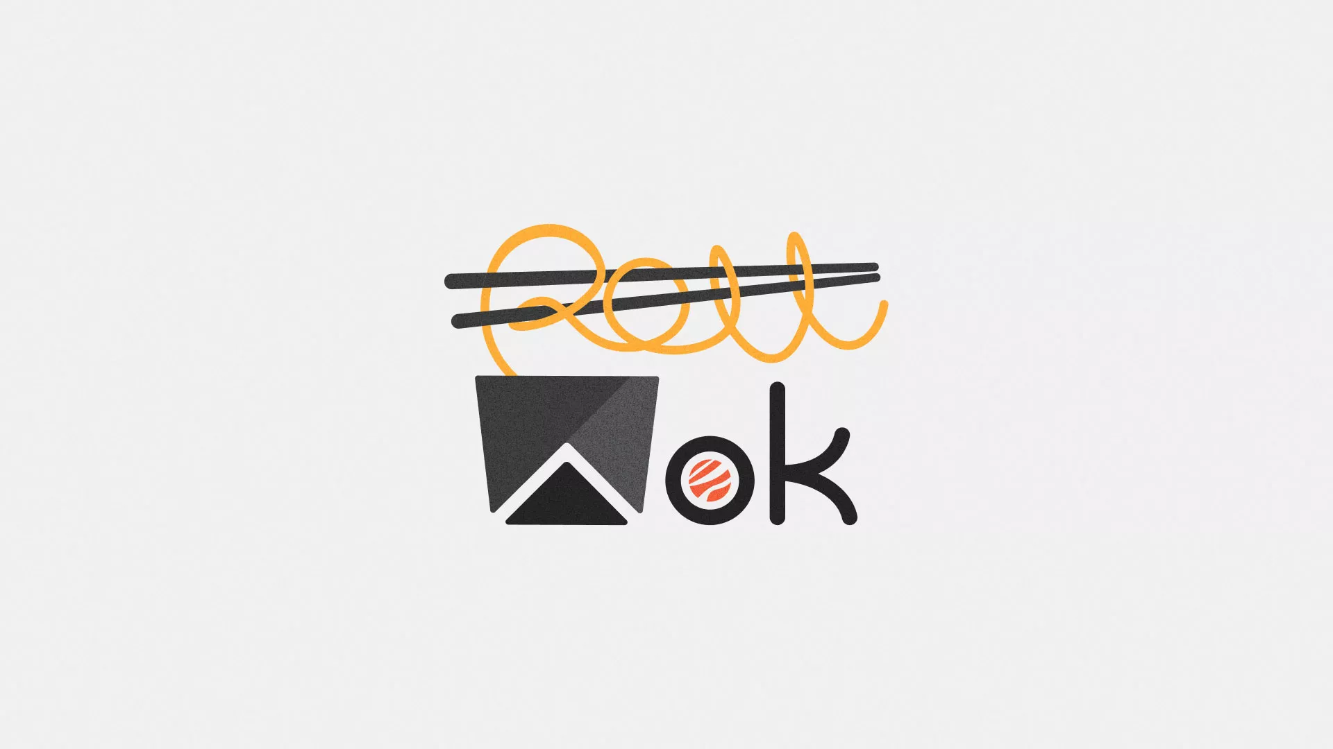 Разработка логотипа в Бузулуке для суши-бара «Roll Wok Club» Разработка логотипа в Бузулуке для суши-бара «Roll Wok Club»